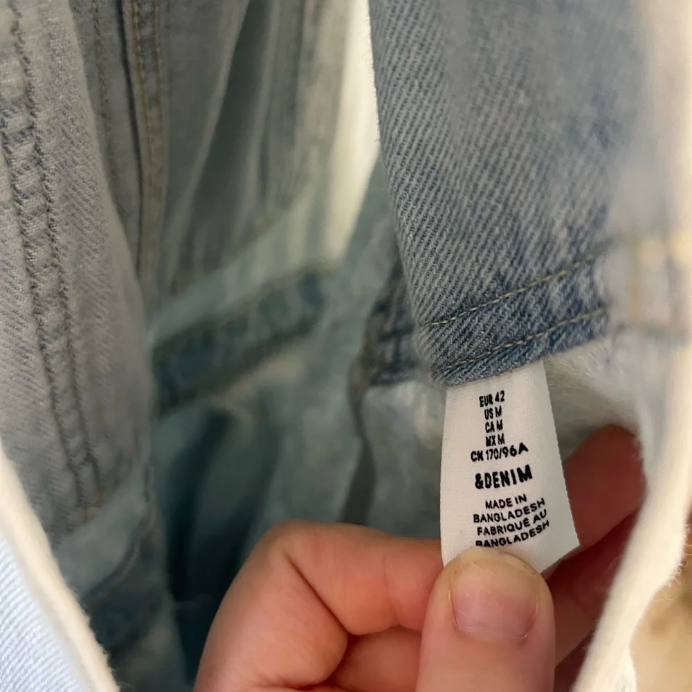 Light Blue Denim Women's Overalls - Picture 3 of 3